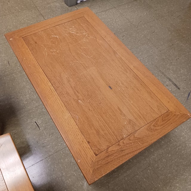1960s 1960s Mid-Century Tomlinson "Sophisticate" Pecan & Butternut End Tables - 3 Pieces For Sale - Image 5 of 18