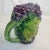 1970s Vintage Rustic European Italian Trompe L’Oeil Grape Cluster Pitcher For Sale - Image 6 of 9