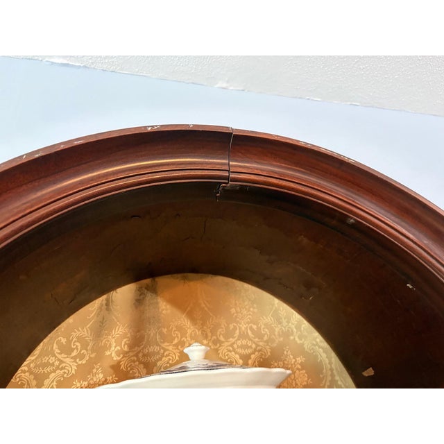 19th Century 19th Century Chippendale Style Carved Mahogany China Display Cabinet For Sale - Image 5 of 11