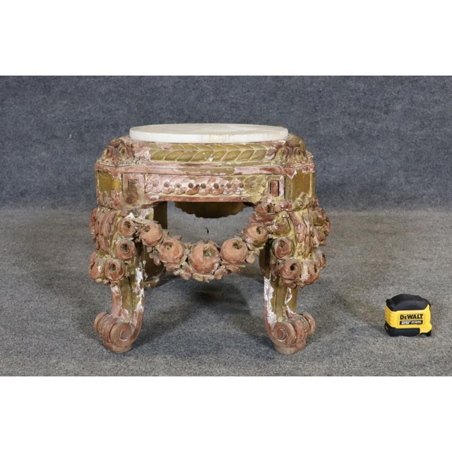Measures: 17 1/2" h x 17 1/2" square x 16.5 tall It is a small thing, this pedestal — and yet it carries the weight of a...