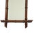 French Wooden Faux Bamboo Mirror For Sale - Image 3 of 15