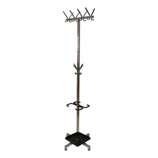Vintage Metal Coat Rack, 1950s For Sale