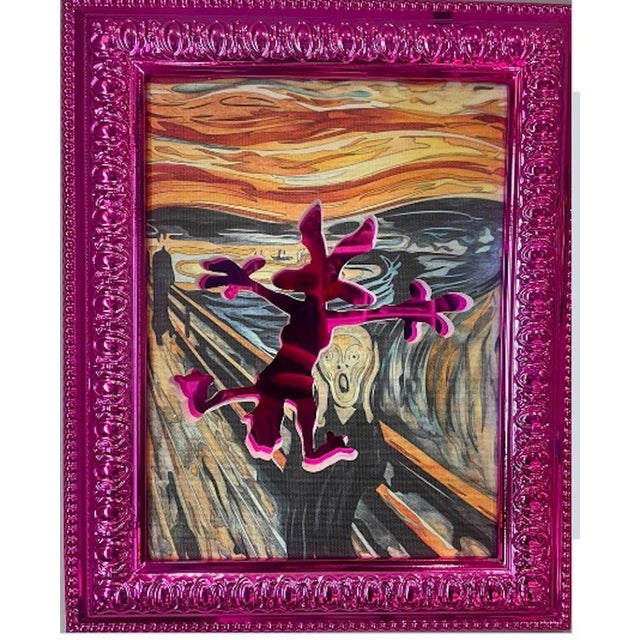 Sagrasse I'm sorry Munch. Technique Mixte 45x36x5cm Edition of 100 copies Year 2023 Signed, numbered. This piece is...
