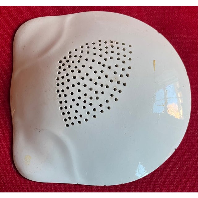 19th Century 19th Regency Creamware Dairy Skimmer or Strainer for Cream For Sale - Image 5 of 7