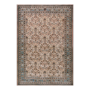 Unique Antique Persian Khorassan Moud Rug Finely Woven in Birjand Area - Signed by Jamshid