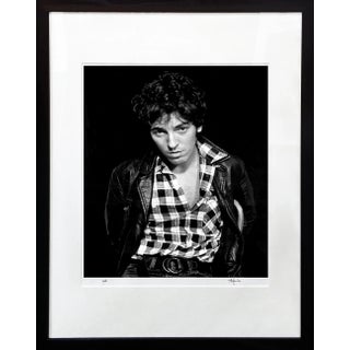 Frank Stefanko, Bruce Springsteen, Bound (1978), Large Hand Signed Print For Sale