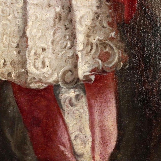 Male Portrait, Oil on Canvas, Framed For Sale - Image 5 of 9