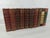 Mid 20th Century 1950s Reader’s Digest Burgundy & Gold Gilt Decorative Books - Set of 10 For Sale - Image 5 of 11