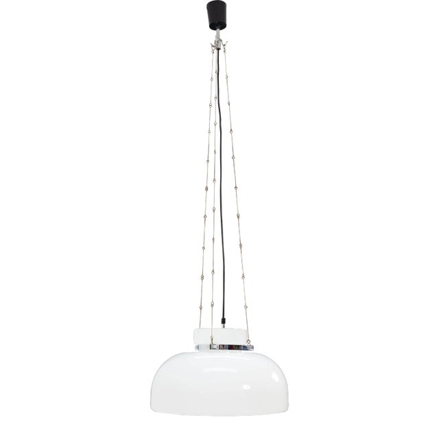 Chandelier from Glashütte Limburg, 1978 For Sale