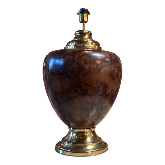 Briar Italian Table Lamp by Tommaso Barbi 1960s For Sale