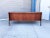 1960s Mid Century Walnut and Metal Executive Desk Styled After Knoll For Sale - Image 11 of 12