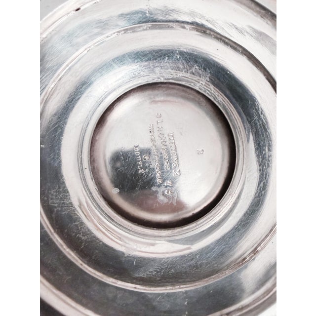 Silver Antique Silver Plated Tiffany & Co Sugar Bowl For Sale - Image 8 of 8