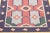 Late 20th Century Vintage Romanian Geometric Kilim Rug - 03'11 X 05'11 For Sale - Image 5 of 9