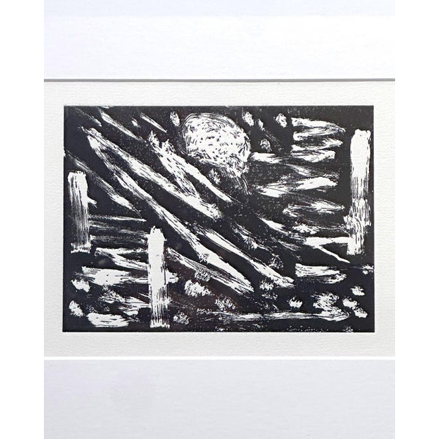 Contemporary Bruce J. Bloom Monochrome Print 12 X 15 For Sale - Image 3 of 5