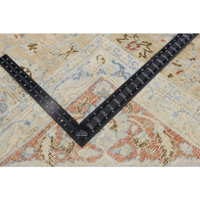 Early 20th Century Antique Persian Mood Rug - 07'11 X 10'11 For Sale - Image 5 of 9