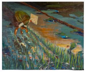 Composition, 20th Century, Oil on Canvas