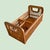 Vintage wooden rattan basket with rustic charm. Natural woven design and functional dividers. A timeless piece for...