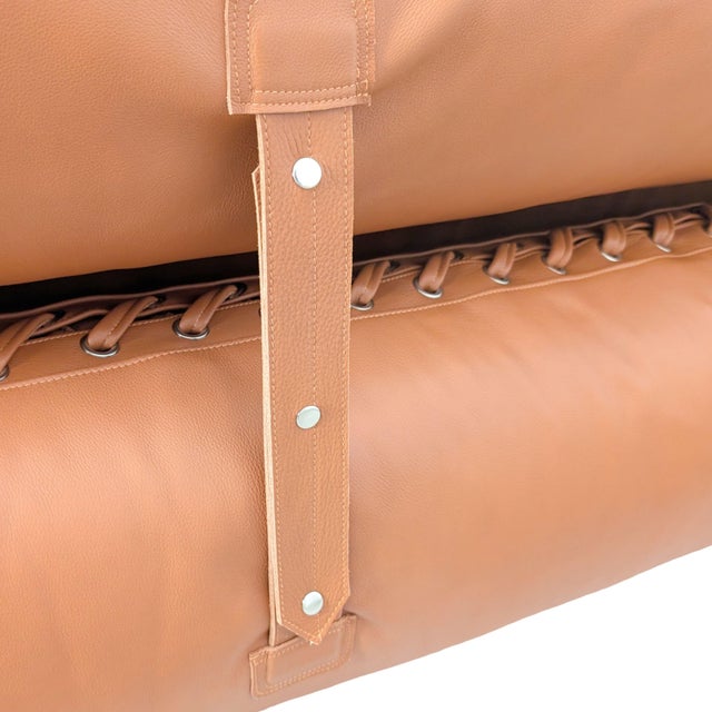 Anfibio Sofa in Cognac by Allessandro Becchi for Collezioni For Sale - Image 11 of 15