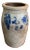 Antique 2 Gallon Salt-Glazed Stoneware Crock With Cobalt Decoration, Attributed to David Parr, c.1860–1875 For Sale