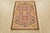 Tribal Milas Rug 3’2” X 4’4” Pink Wool Vintage Tribal Hand-Knotted Oriental Carpet For Sale - Image 3 of 12