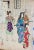 Various Japanese Artists, Figurative Compositions, 19th Century, Colored Engravings, Set of 8 For Sale - Image 5 of 9