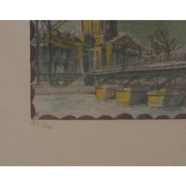 Tsuguharu Foujita, L’Académie Française, Lithograph For Sale - Image 4 of 9