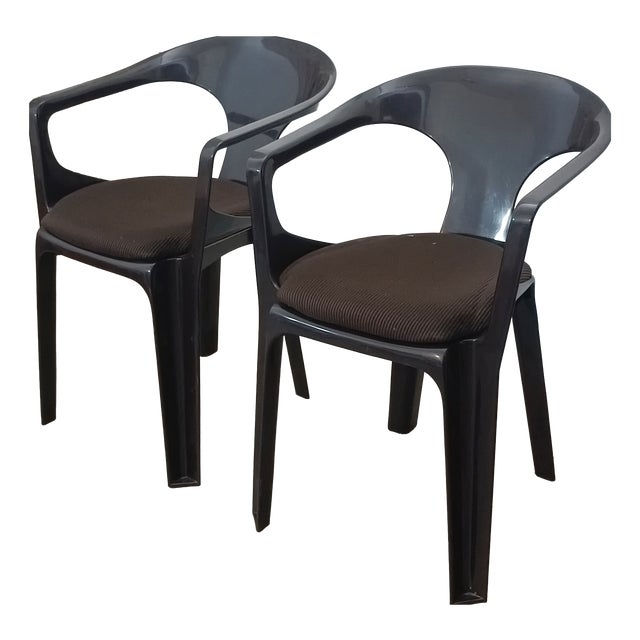 Armchairs by Henry Massonnet for Stamp, 1974, Set of 2 For Sale