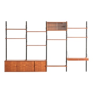 4-Bay Wall Unit by P. Cadovius For Sale