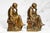 Rare Antique Bertolini Clemente “Pensive” Bronze Woman Figural Sculpture Statue Bookends Ovington New York Luxury Home Decor Art For Sale - Image 14 of 18