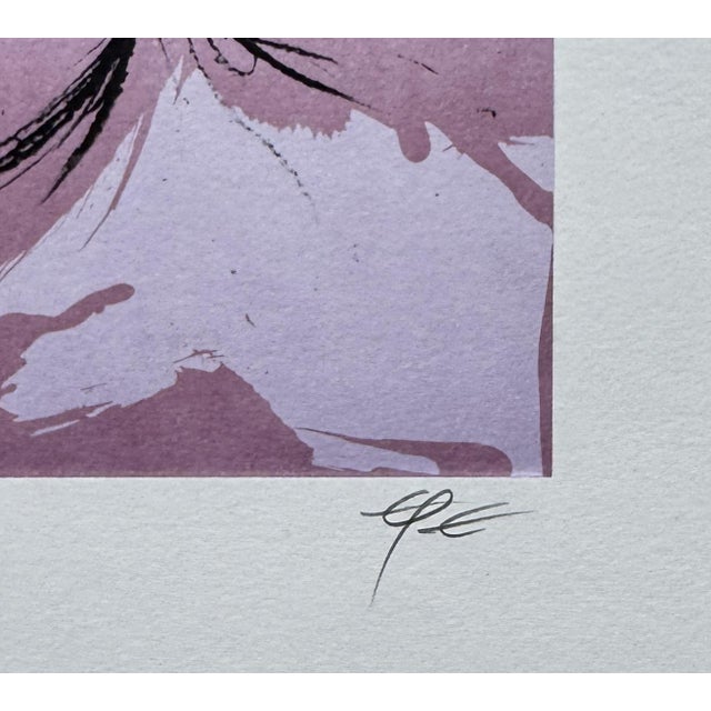 Ernest Pignon-Ernest, Portrait of Rimbaud, 1986, Lithograph For Sale - Image 4 of 6