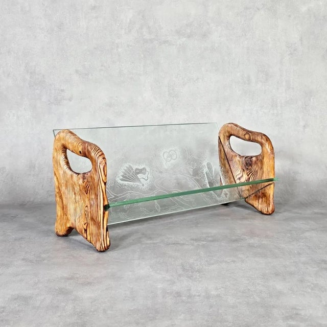 Mid-Century Modern Handheld Bookcase by Ludvika Smrčková for Krásná Jizba For Sale - Image 3 of 3