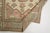 Cream Vintage Turkish Medallion Rug, Hand-Knotted Wool, Dusty Pink and Cream For Sale - Image 8 of 10