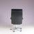 Poltrona Frau Vintage Italian Black Leather Desk Chair from Poltrona Frau, 2000s For Sale - Image 4 of 13