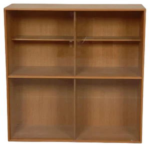 Vintage Bookcase in Oak by Mogens Koch for Rud. Rasmussen