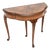 Vintage Queen Anne Style Burr Walnut Console Table, 1920 For Sale