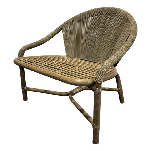 Baker McGuire Crescent Lounge Chair For Sale