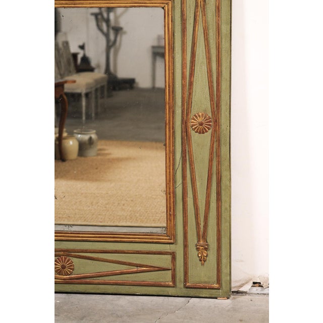 19th Century Large 19th C. Trumeau Mirror With Swan Motif For Sale - Image 5 of 16