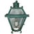 Early 20th Century Art Deco Paint Decorated Iron Wall Sconce Lantern For Sale - Image 9 of 9