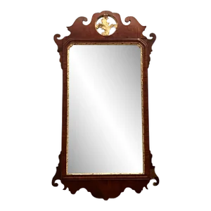 Antique English Chippendale Hall Mirror