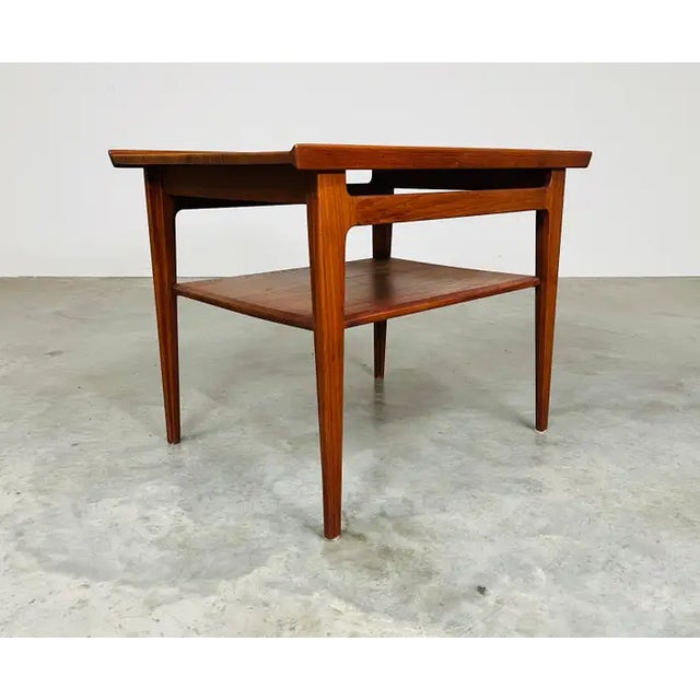 Finn Juhl Finn Juhl for John Stuart Model 535 Side or End Table in Teak -Denmark 1950s For Sale - Image 4 of 10