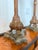 Pair of Maitland-Smith Candlestick-Form Table Lamps With Original Shades Harp and Finials For Sale - Image 11 of 14