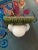 1970s Vintage Beaded Light Fixture Chandelier For Sale - Image 4 of 9