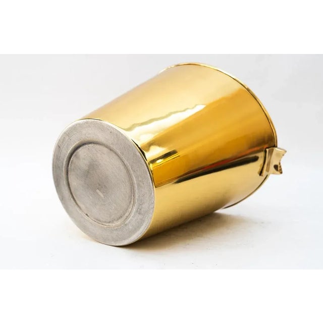 Art Deco Brass Champagne Bucket, Vienna, Austria, 1920s For Sale - Image 6 of 7