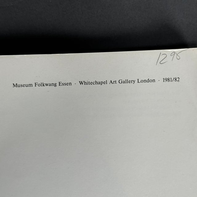 1981 Anselm Kiefer Catalog Museum Folkwang Essen & Whitechapel Art Gallery London For Sale - Image 4 of 12