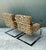 Vintage Ralph Lauren Leopard Velvet Chrome Chair - A Pair For Sale - Image 12 of 12