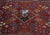 Red Vintage Joshagan Rug 4'3'' X 6'7'' For Sale - Image 8 of 11