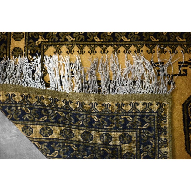 Vintage Hand-Woven Ersari Rug, 1930s For Sale - Image 6 of 18