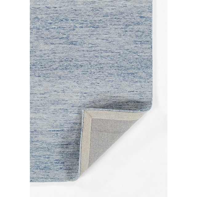 Momeni James Light Blue Hand Tufted Area Rug 9' X 12' For Sale In Atlanta - Image 6 of 9