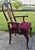 Pennsylvania House Cherry Dining Chairs Vintage Queen Anne Set of 6 Velvet For Sale - Image 17 of 17