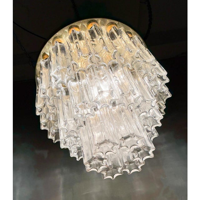 Mid-Century Modern Mid-Century Modern German Chandelier from Limburg, 1970s For Sale - Image 3 of 18